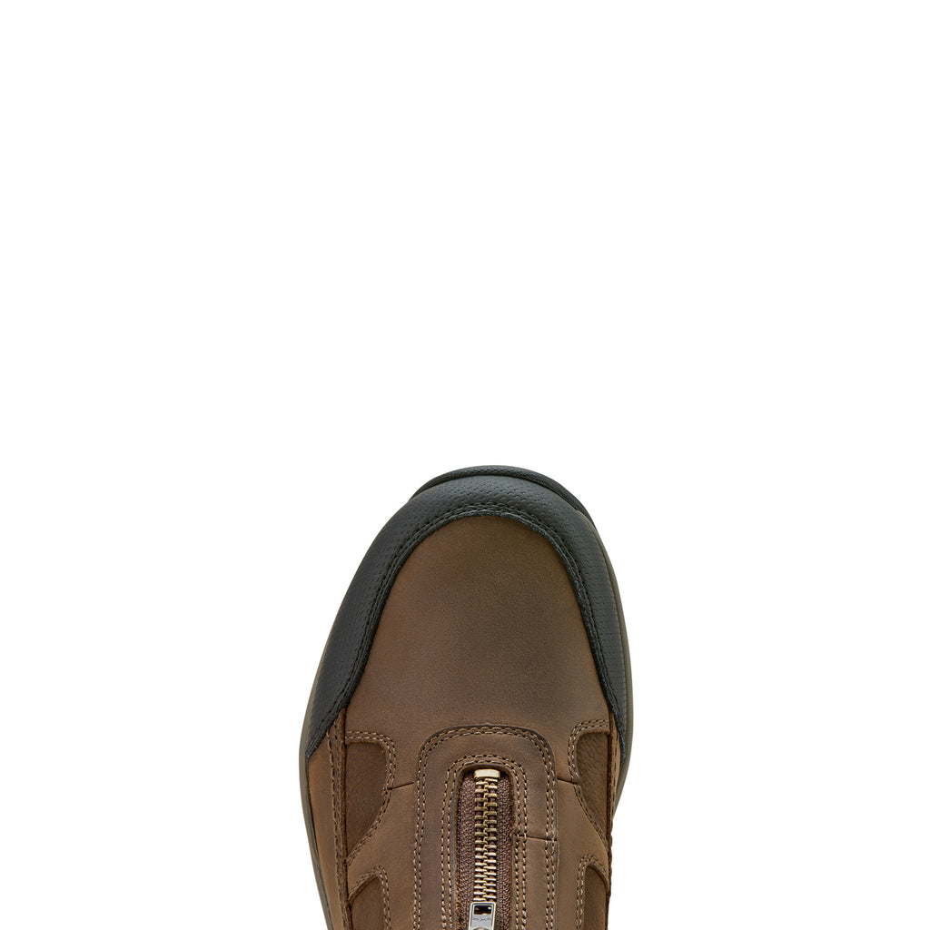 Ariat Ladies Terrain Zip Waterproof Boot - Palm Brown