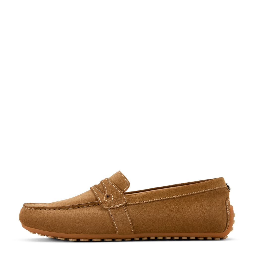 Ariat Selene Driving Moccasin - Caramel Suede
