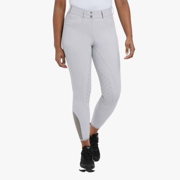 LeMieux Imogen Knee Grip Breech - Light Grey