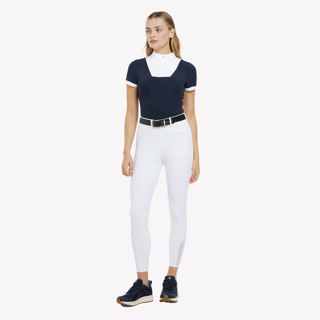 LeMieux Ladies Imogen Knee Grip Breeches - White