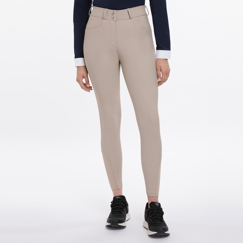 LeMieux Ladies Isabelle Full Seat Breeches - Almond