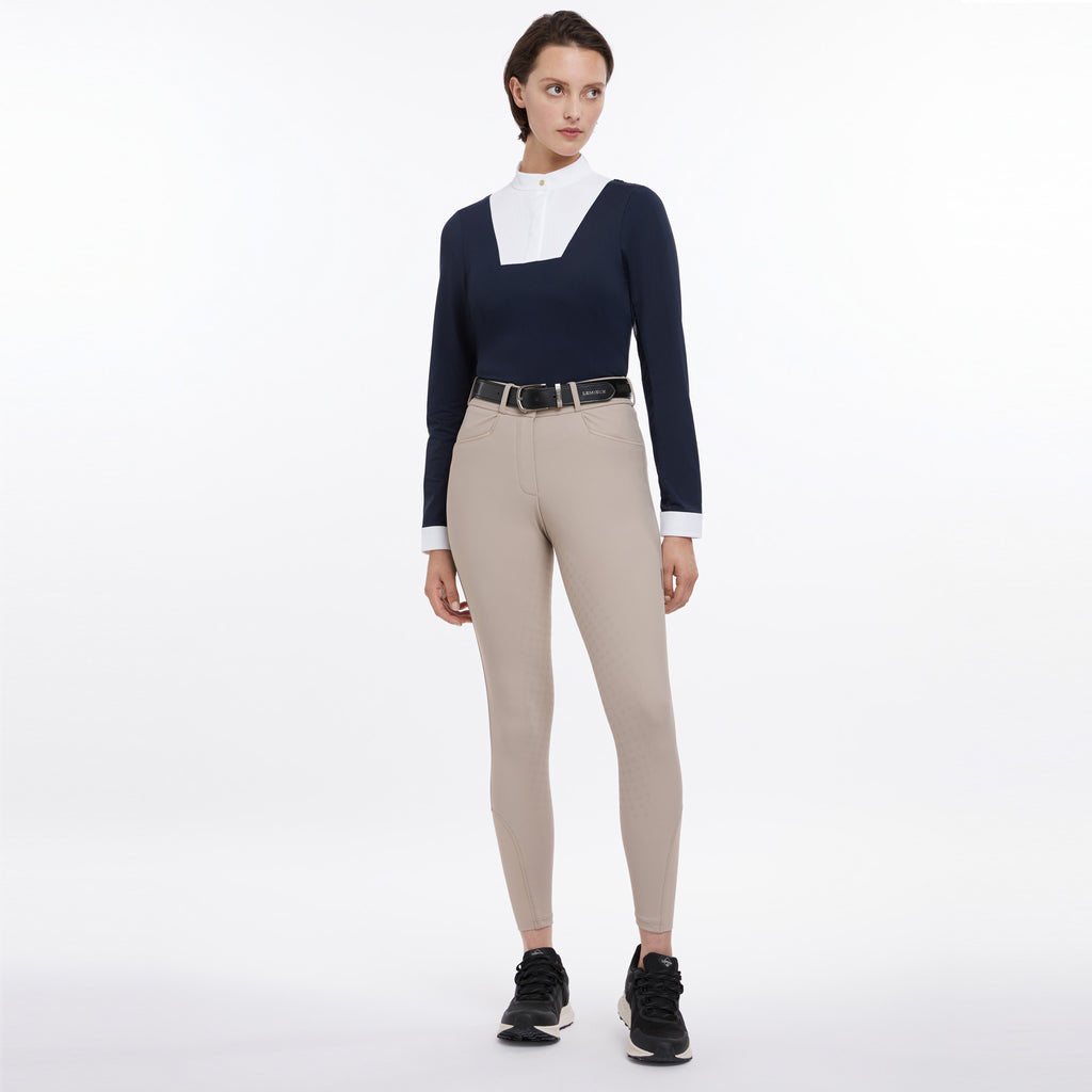 LeMieux Ladies Isabelle Full Seat Breeches - Almond