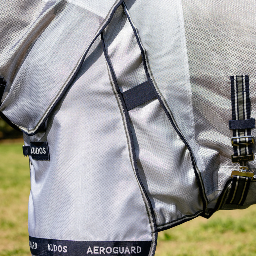LeMieux Kudos AeroGuard Fly Rug - Silver