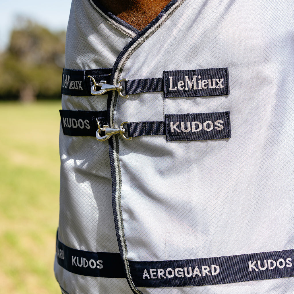 LeMieux Kudos AeroGuard Fly Rug - Silver