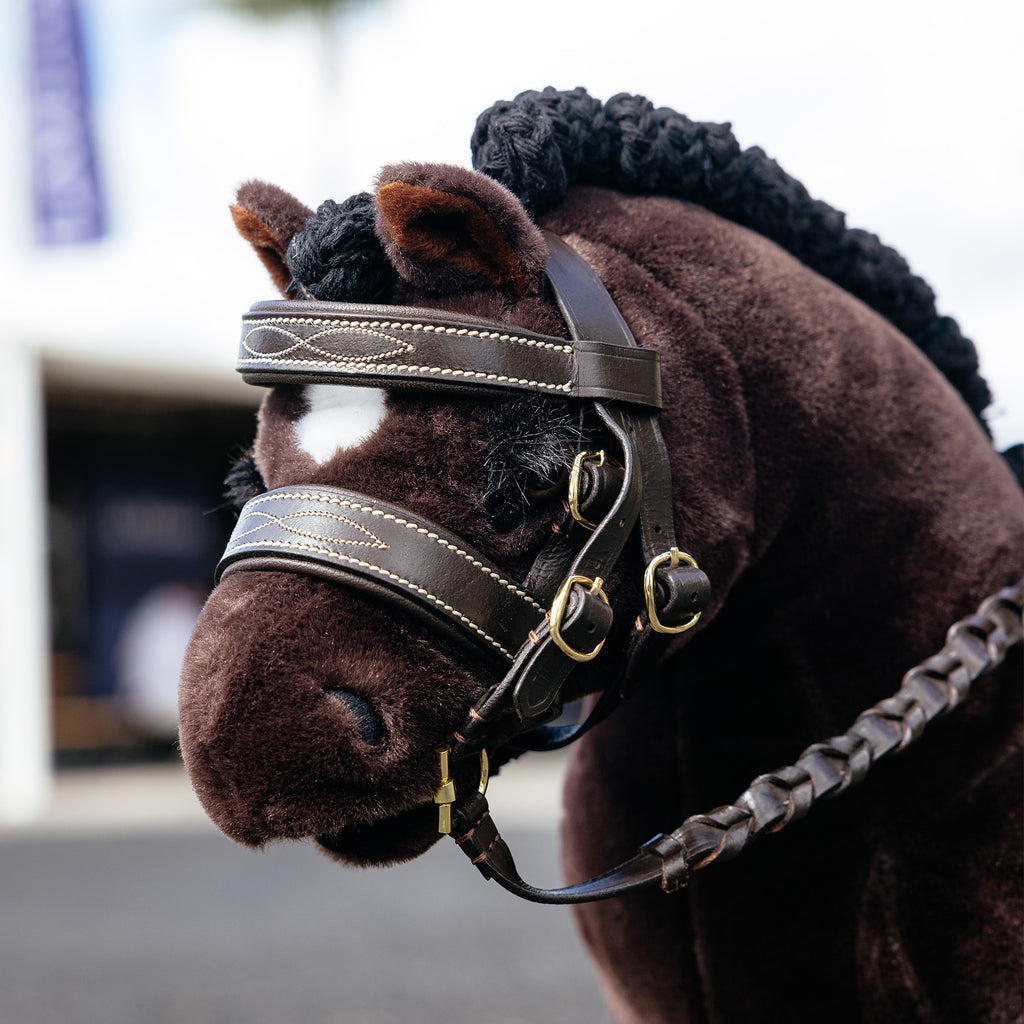 LeMieux Toy Pony Hunter Bridle - Brown