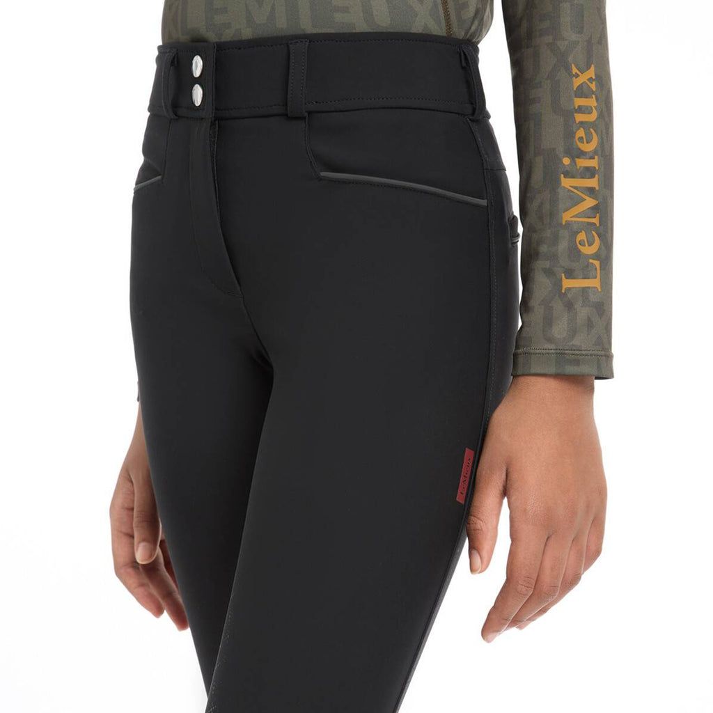 LeMieux Young Rider Izzy Full Seat Breeches - Black