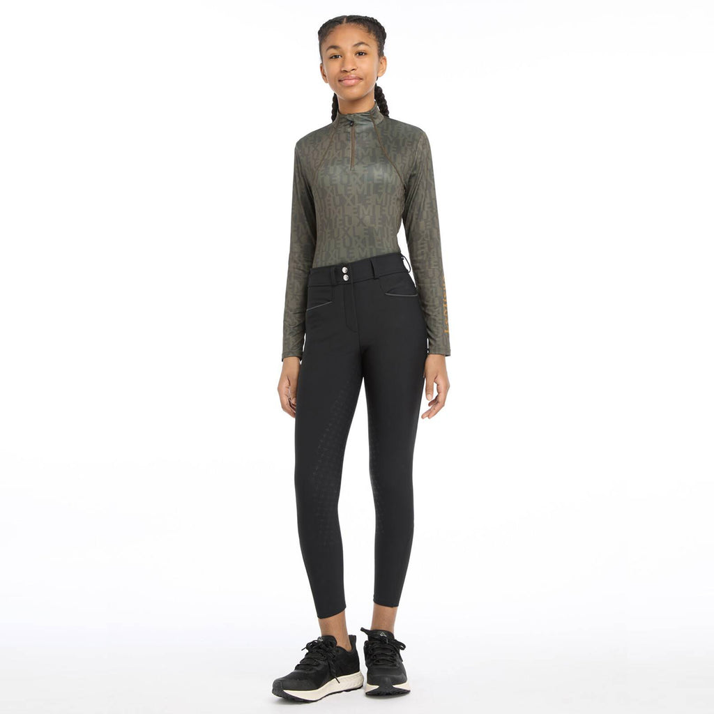 LeMieux Young Rider Izzy Full Seat Breeches - Black