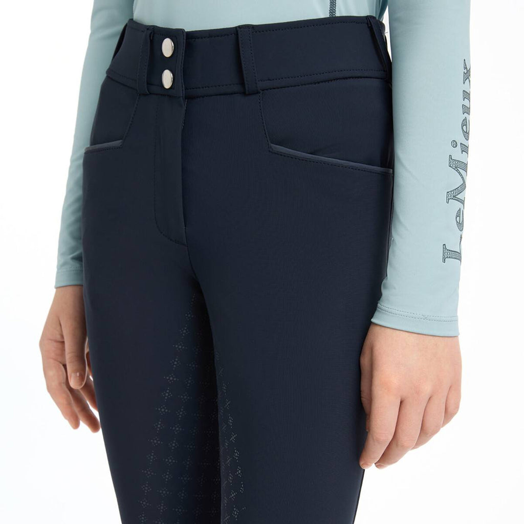 LeMieux Young Rider Izzy Full Seat Breeches - Navy