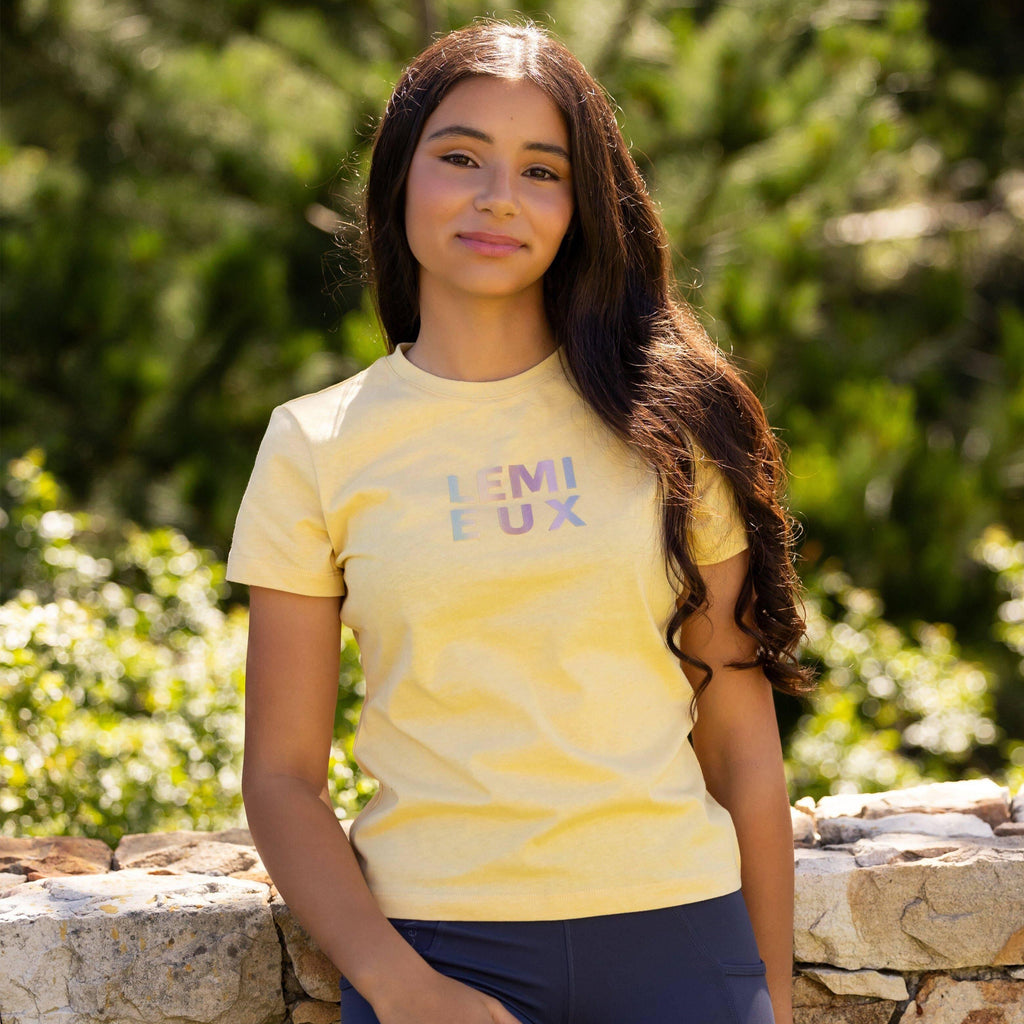 LeMieux Young Rider Arianna T-Shirt - Mimosa