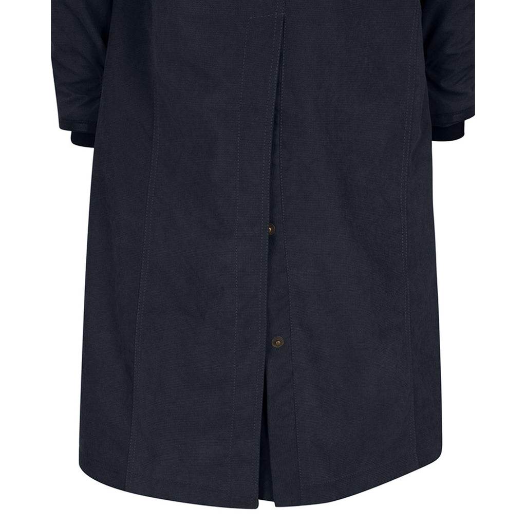 Hoggs of Fife Ladies Struther Long Coat - Navy