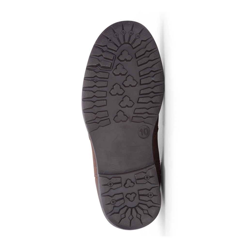 Hoggs of Fife Junior Shire Waterproof Dealer Boot - Brown Waxy