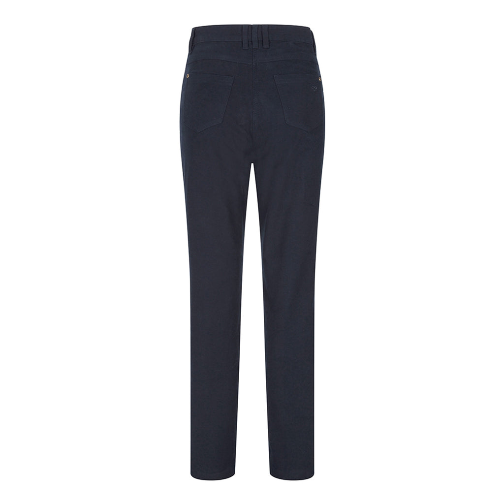 Catrine Ladies Technical Stretch Moleskin Jean - Midnight Navy