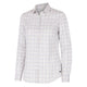 Hoggs of Fife Ladies Callie Twill Shirt - White/Pink/Blue