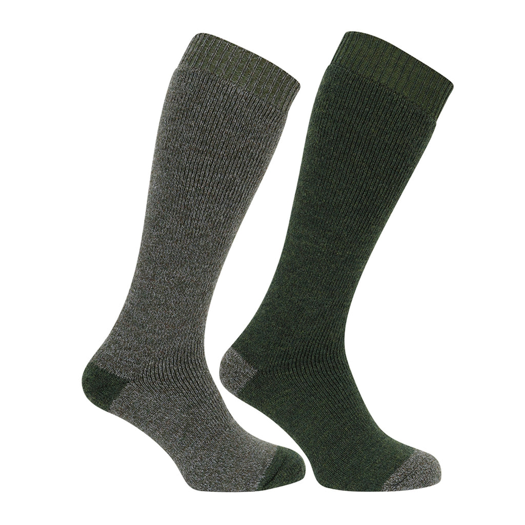 Hoggs of Fife 1903 Country Long Socks - Tweed/Loden