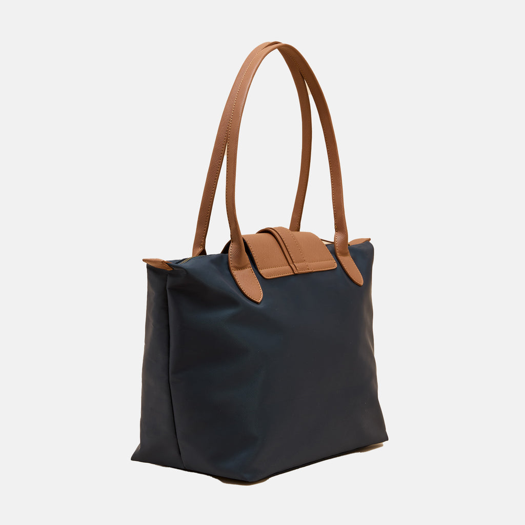 Joules Edie Quilted Tote Bag - Navy