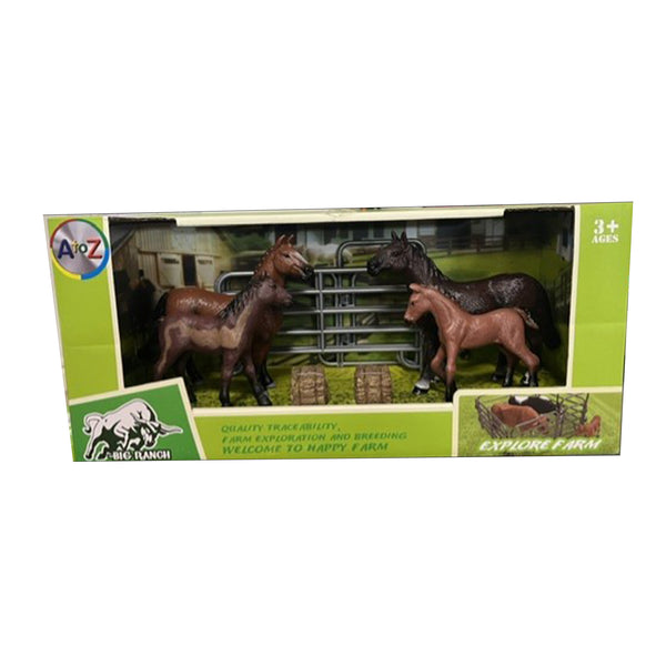 Horse & Foal Field Set