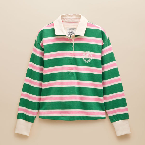 Joules Ladies Lara Top - Green Multi