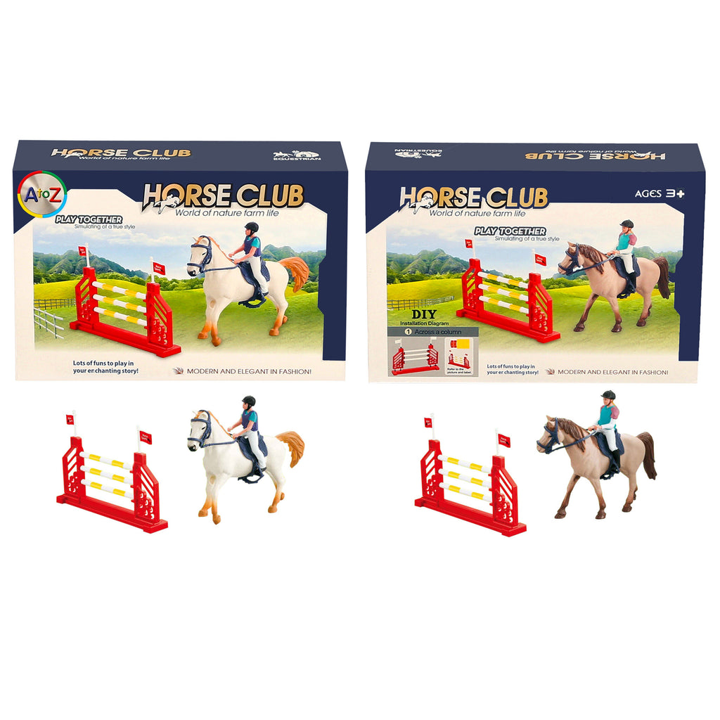 Horse and Hurdle Set