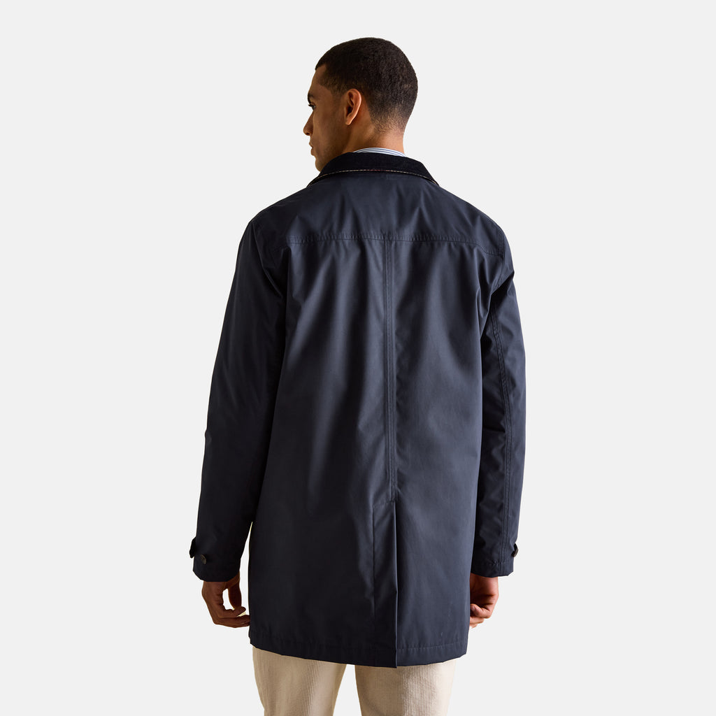 Joules Mens Sandford Waterproof Raincoat - Navy
