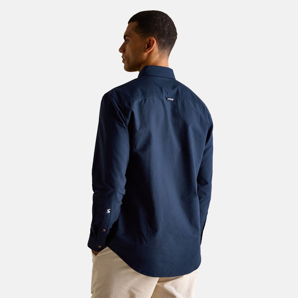 Joules Mens Oxford Classic Fit Shirt - Navy