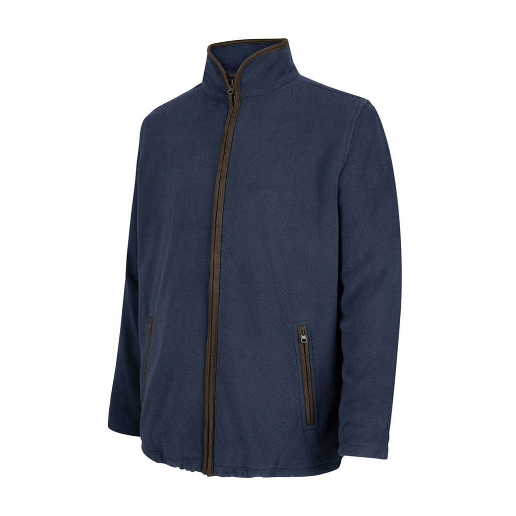 Hoggs of Fife Mens Woodhall Fleece Jacket - Navy