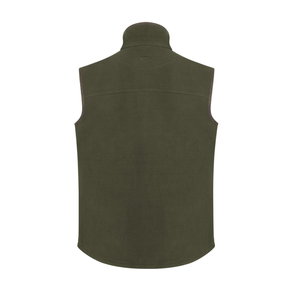 Hoggs of Fife Woodhall Fleece Gilet - Green