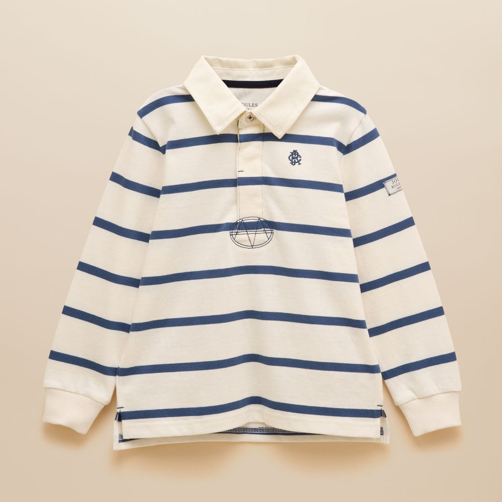 Joules Kids Onside Rugby Shirt - Blue