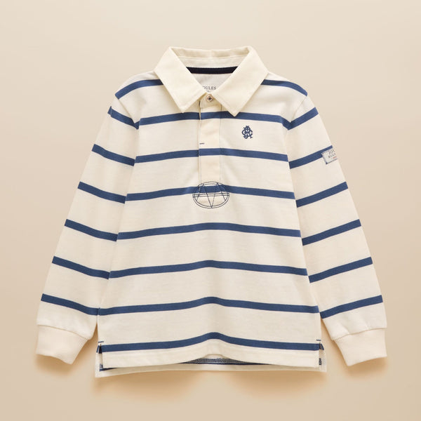 Joules Kids Onside Rugby Shirt - Blue