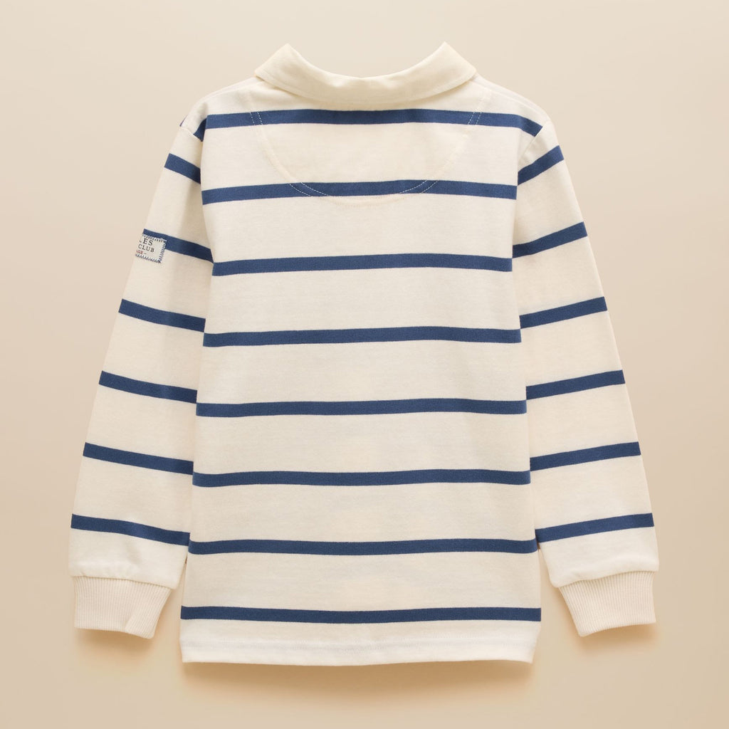 Joules Kids Onside Rugby Shirt - Blue
