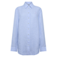 Holland Cooper Ladies Amalfi Linen Shirt - Light Blue