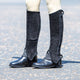 Bridleway Suede Half Chaps - Black