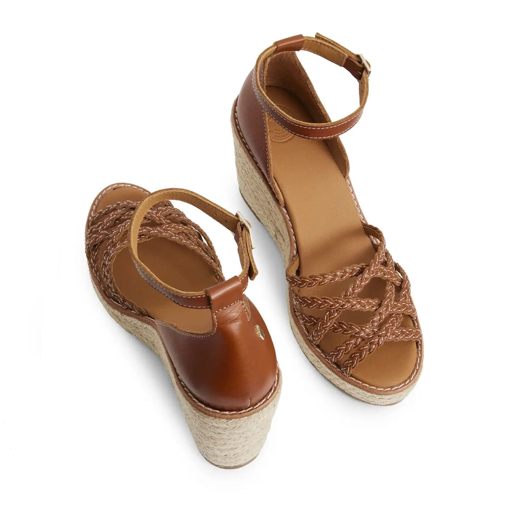 Fairfax and Favor Seville Wedge - Tan