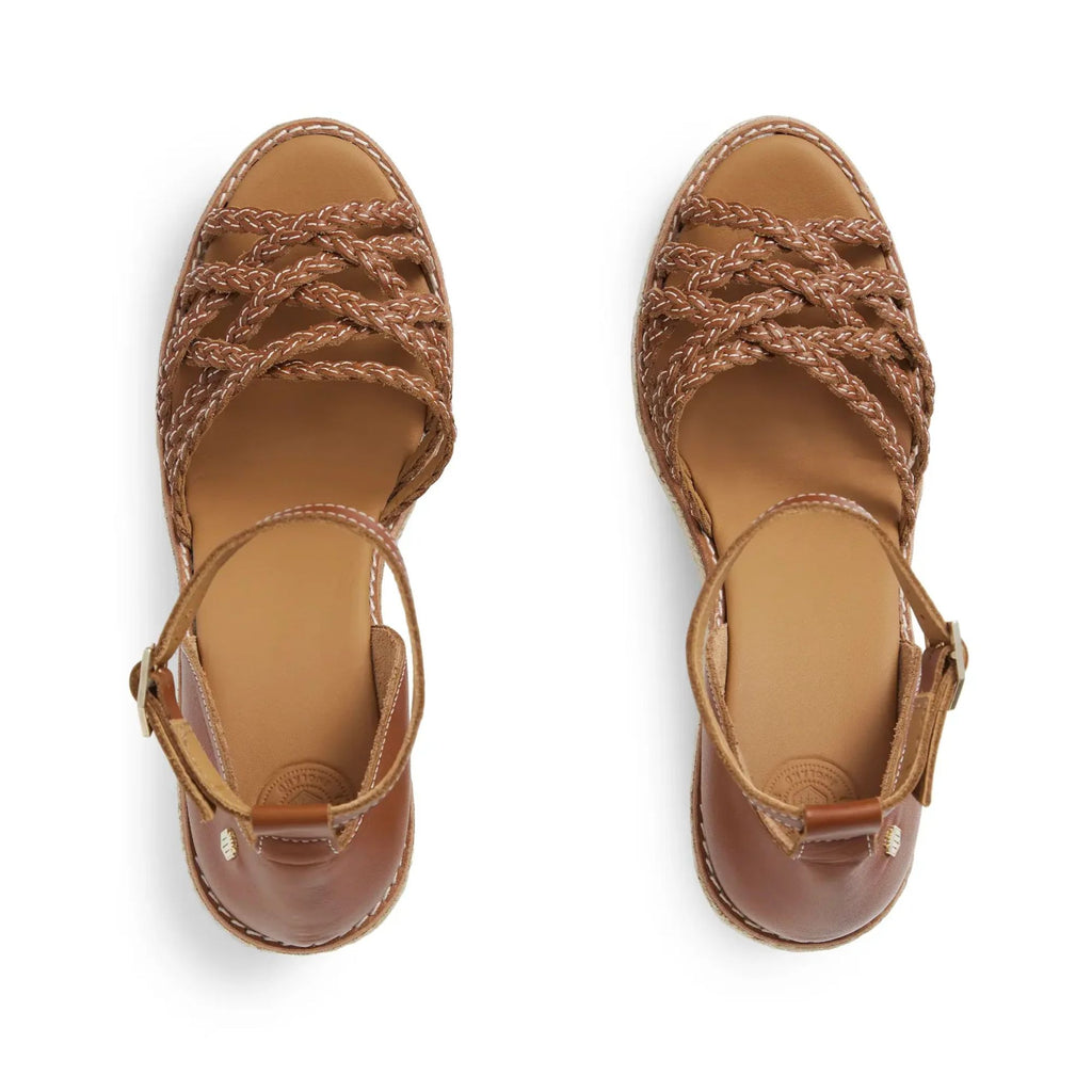 Fairfax and Favor Seville Wedge - Tan