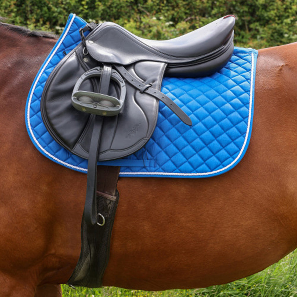Hy Equestrian Splendid Showjump Saddle Pad - Blue