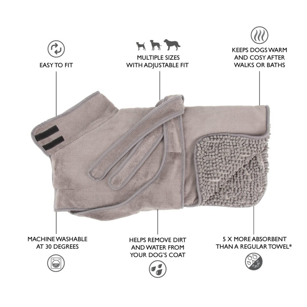 Scruffs Expedition Deluxe Drying Coat - Grey