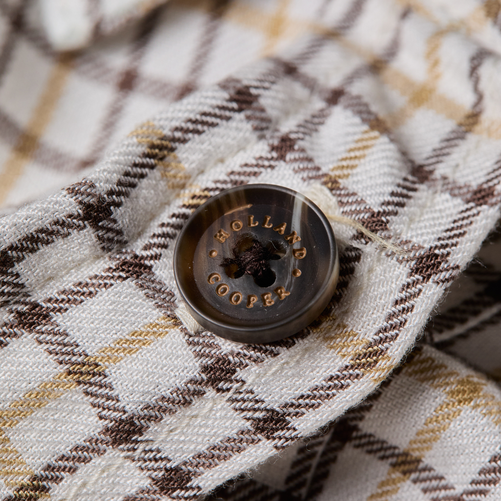 Holland Cooper Heritage Shirt - Cheltenham Camel Check