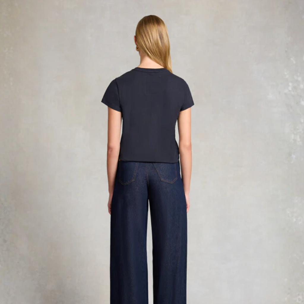 Holland Cooper Monogram Tee - Ink Navy