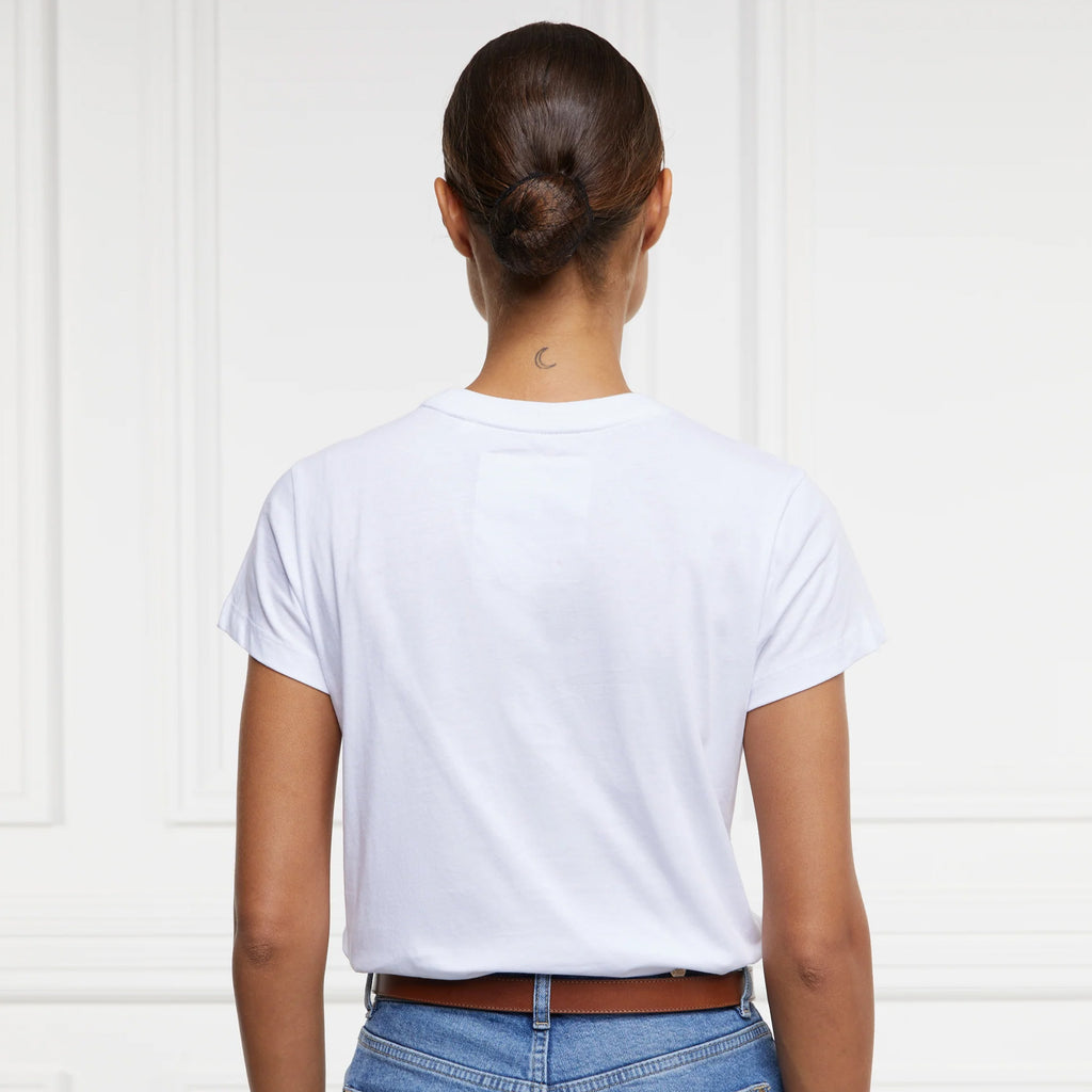 Holland Cooper Monogram Tee - White