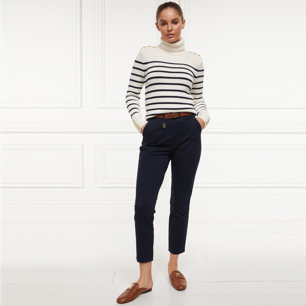 Holland Cooper Arnesby Chino - Ink Navy