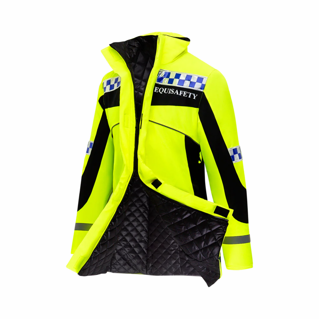 Equisafety Polite Inverno Jacket - Yellow