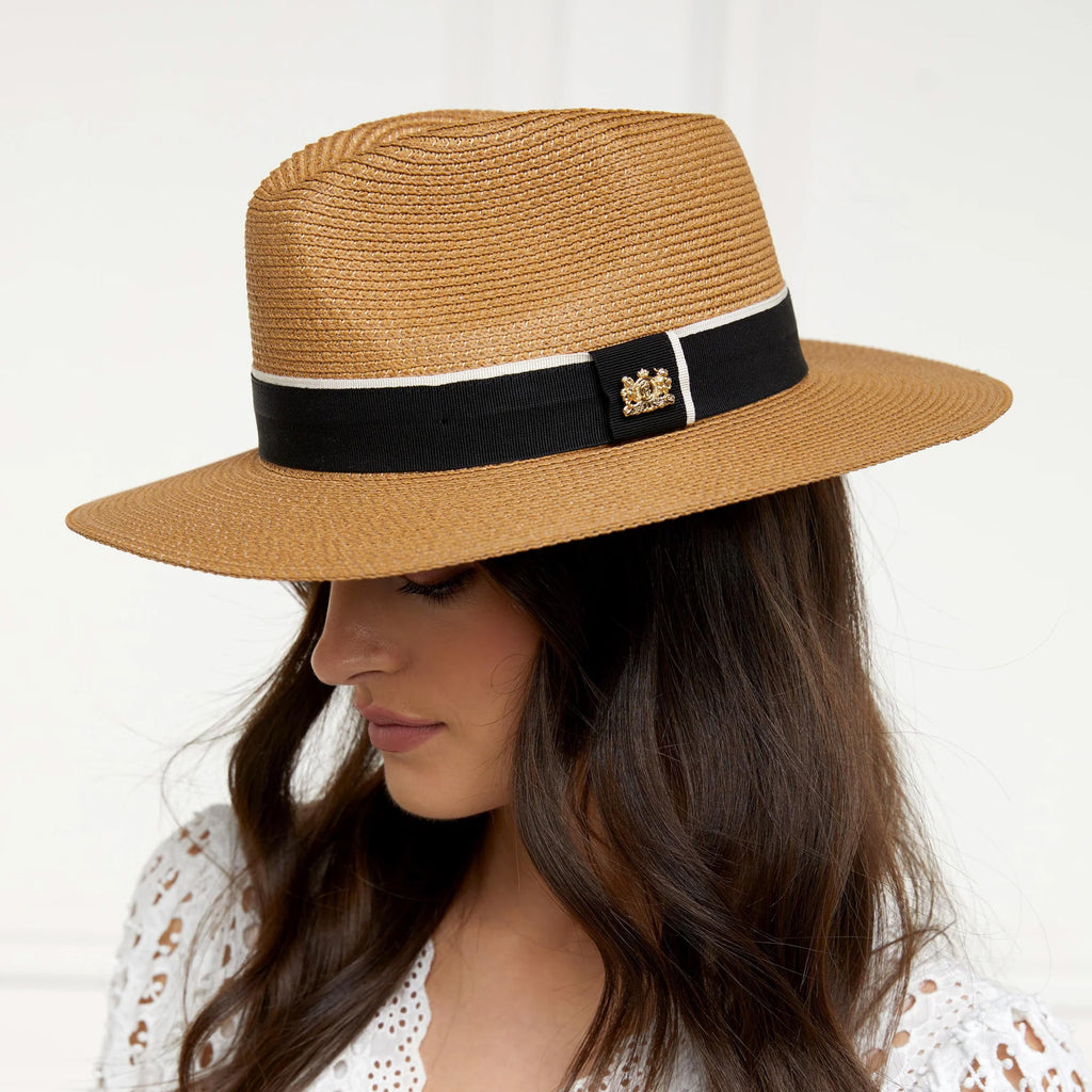 Holland Cooper Francesca Hat - Camel Black