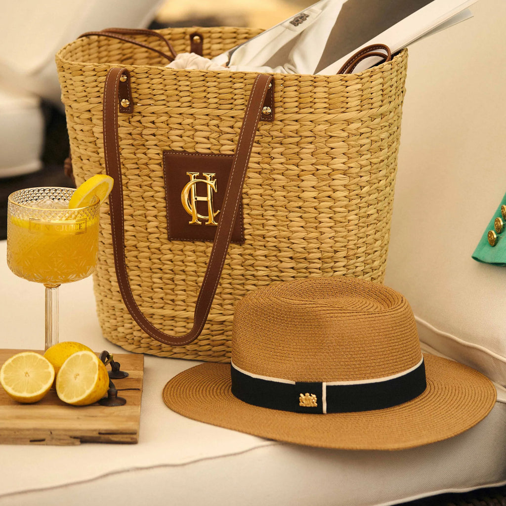 Holland Cooper Francesca Hat - Camel Black