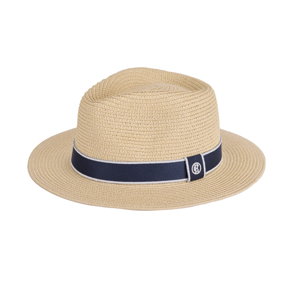 Holland Cooper Francesca Hat - Natural Navy