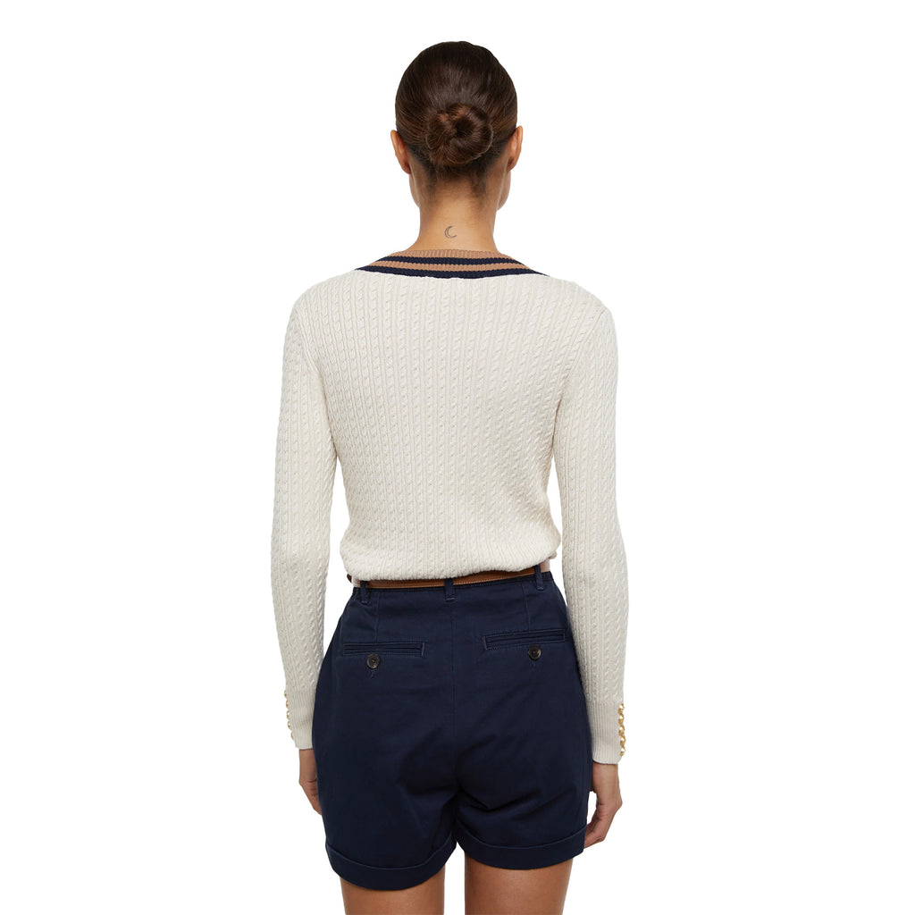 Holland Cooper Arnesby Chino Short - Ink Navy