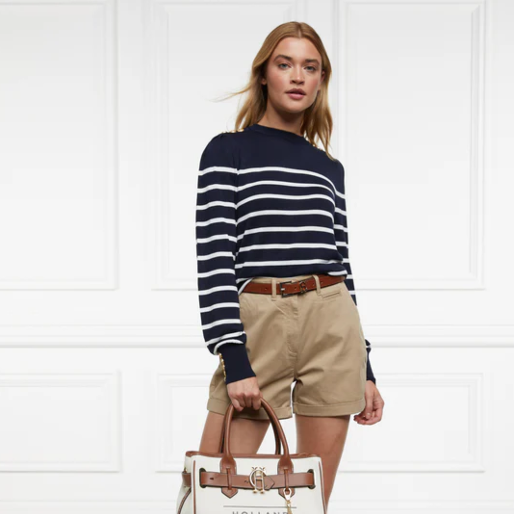 Holland Cooper Arnesby Chino Short - Stone