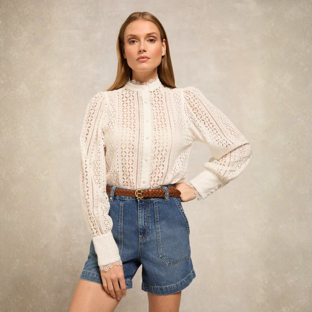Holland Cooper Utility Denim Shorts - Denim
