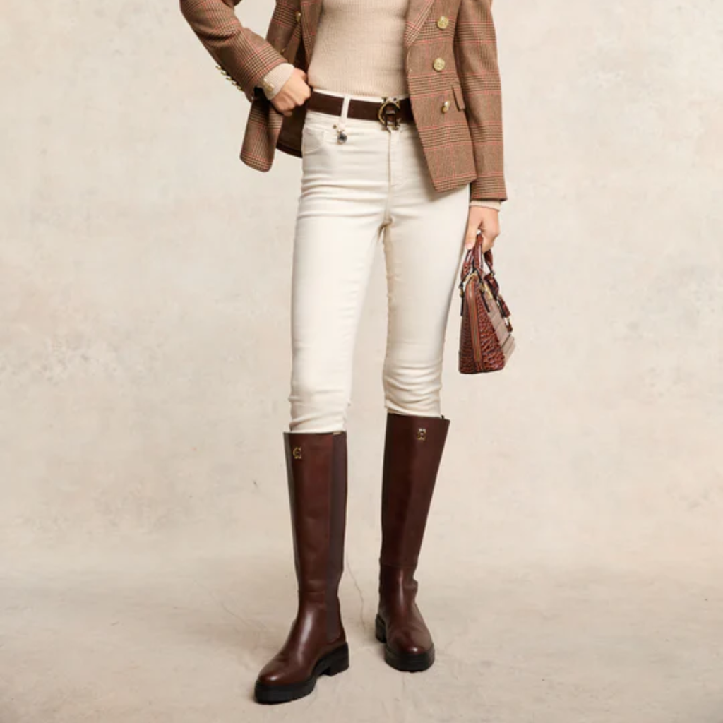 Holland Cooper Jodhpur Jean - Oatmeal
