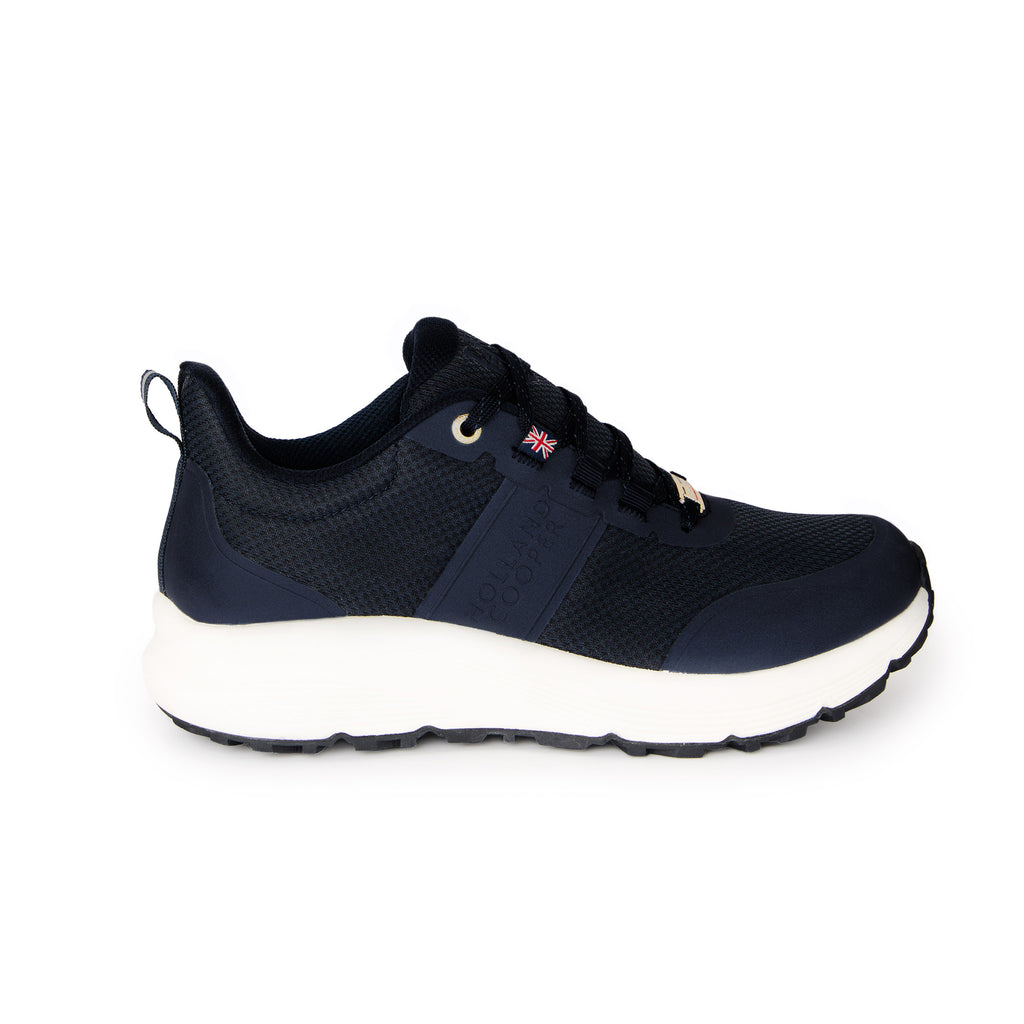 Holland Cooper Burghley Waterproof Trainer - Ink Navy