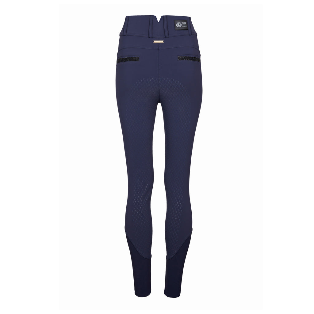 Holland Cooper Premium High Rise Breeches - Yale Blue