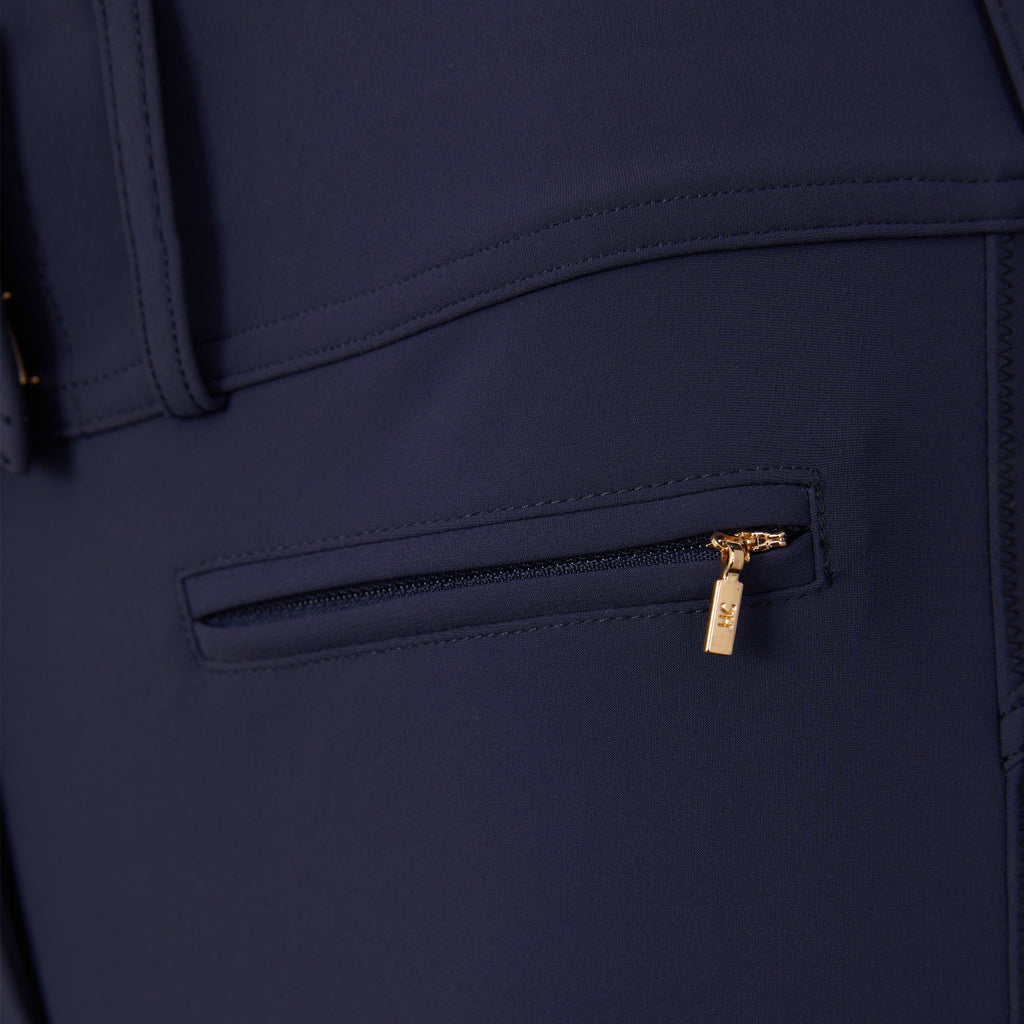 Holland Cooper Premium High Rise Breeches - Yale Blue